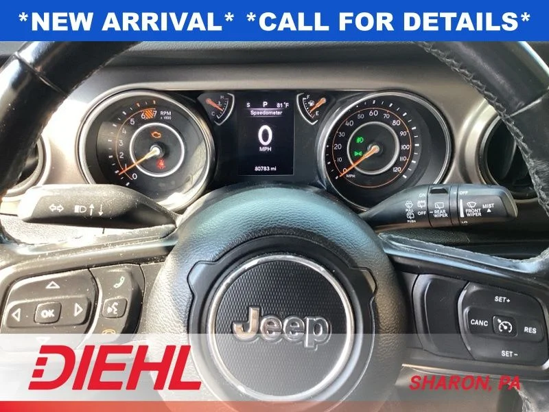 Used 2020 Blue Jeep Unlimited Sport S image 11