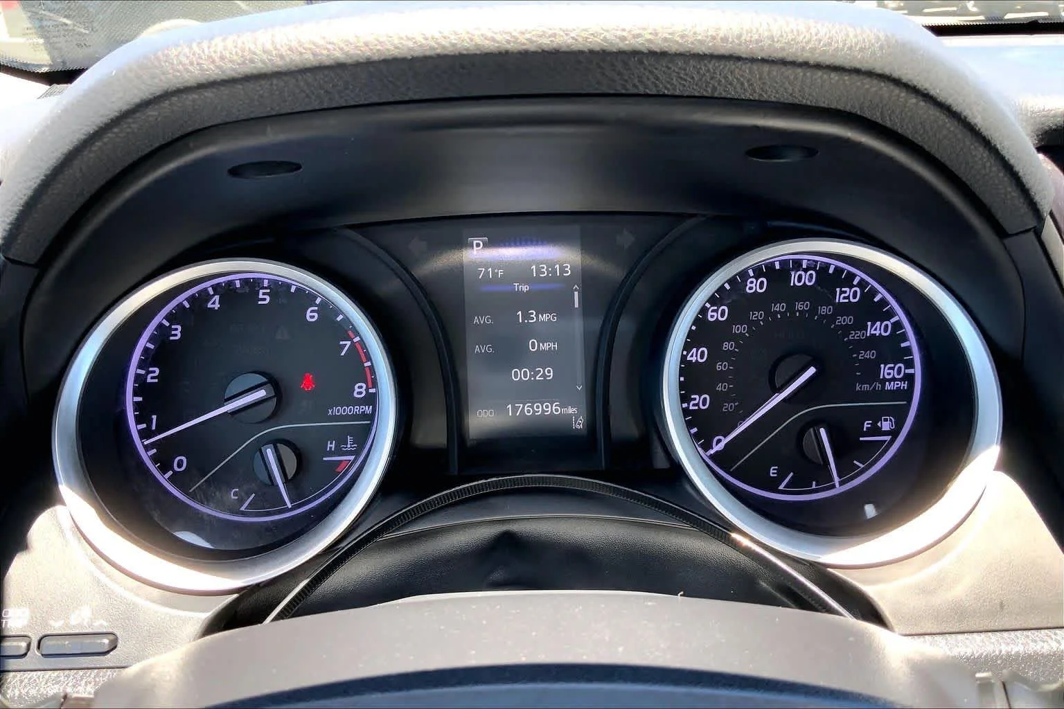 Used 2022 Celestial Silver Metallic Toyota LE image 25
