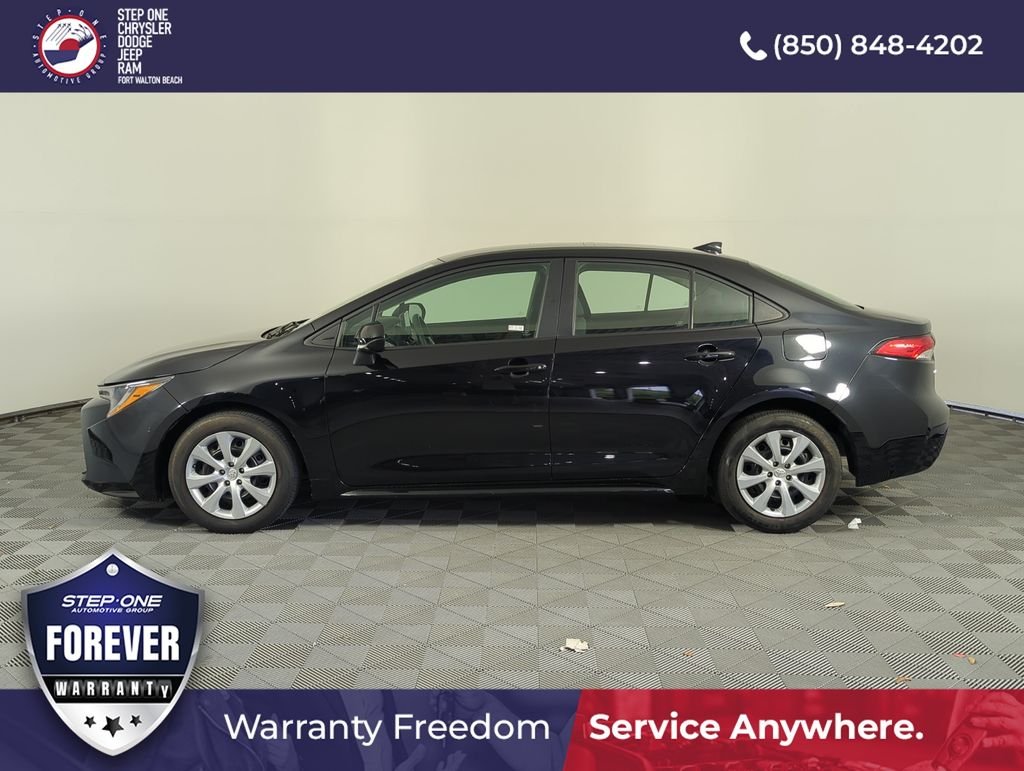 Used 2023 Black Toyota LE image 3