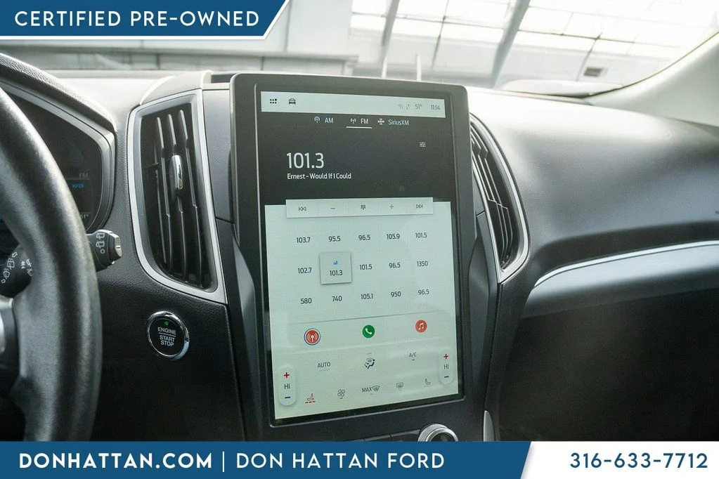 Certified Used 2022 Blue Ford SEL image 7
