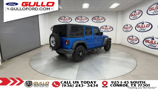 Used 2023 Hydro Blue Pearl Jeep Sport S image 2