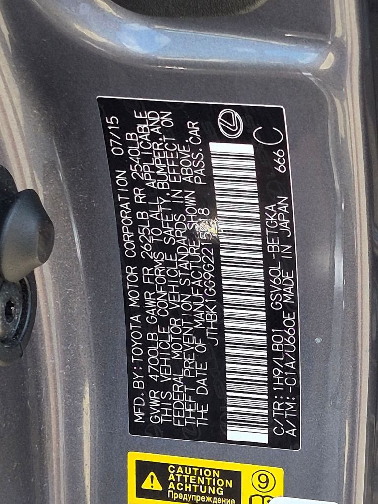 Used 2016 Gray Lexus 350 image 35