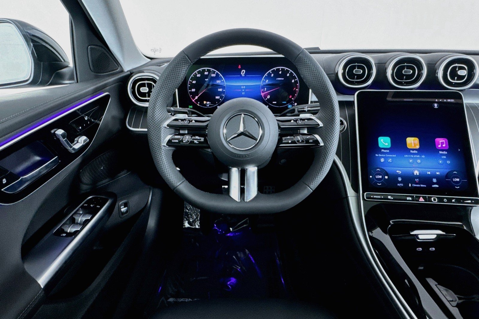New 2026 Black Mercedes-Benz C 300 Sedan image 4