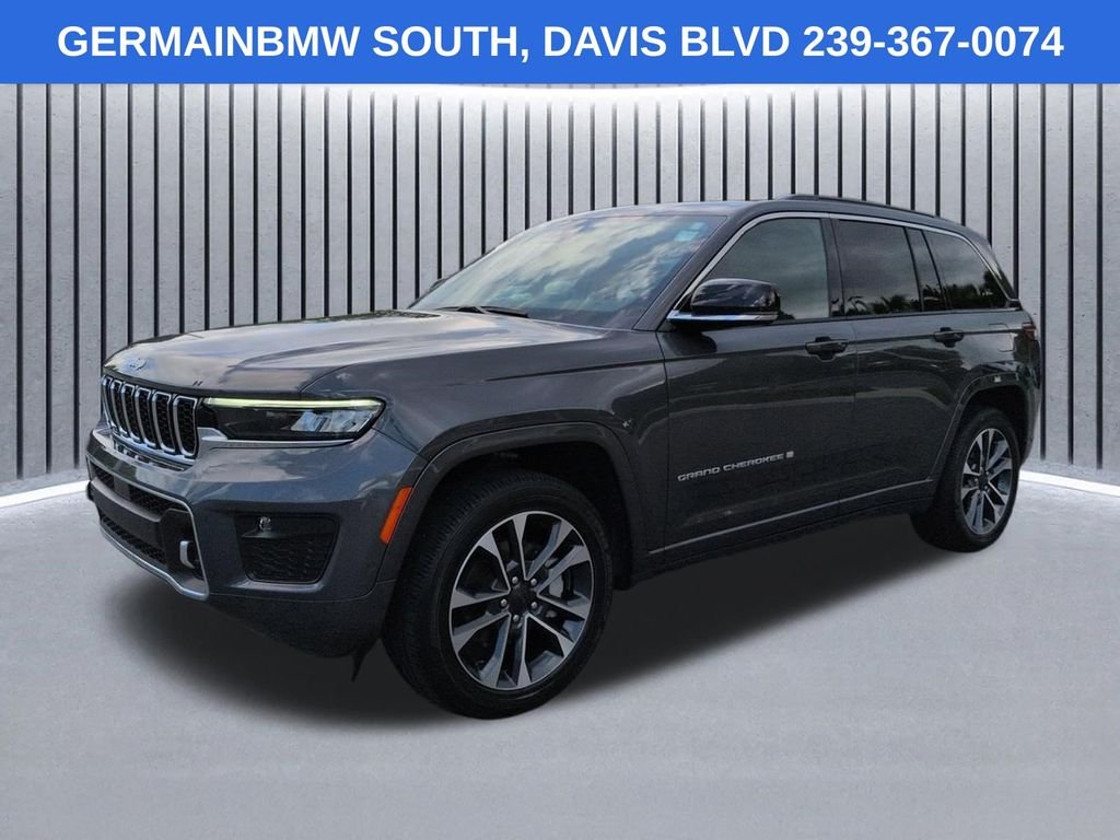 Used 2024 Gray Metallic Jeep Overland image 1