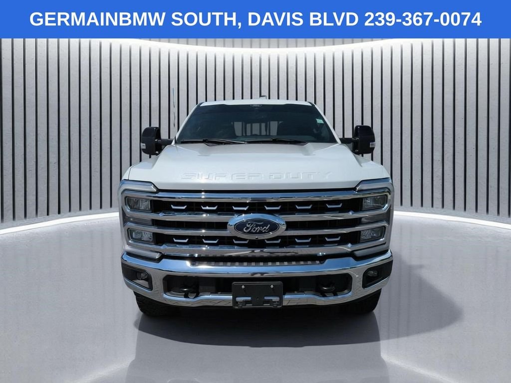 Used 2024 White Metallic Ford Lariat image 10