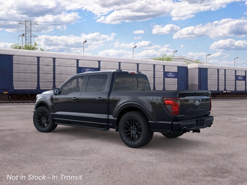 New 2026 Agate Black Metallic Ford XLT image 4