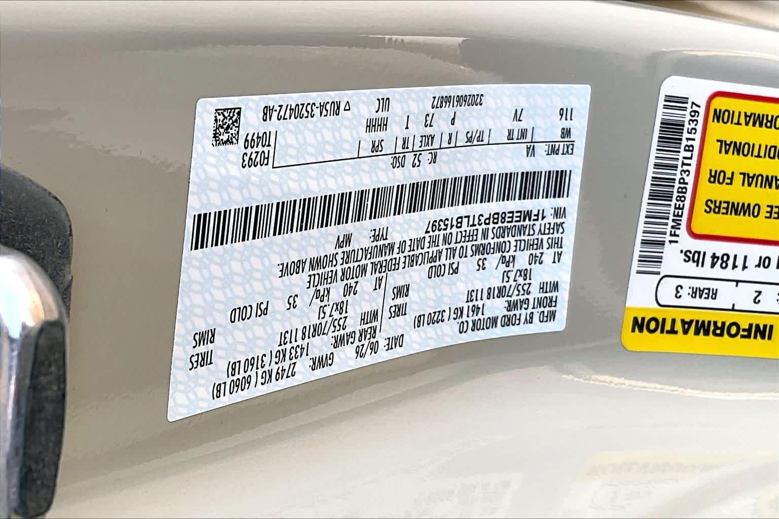 New 2026 Desert Sand Ford Outer Banks® image 18