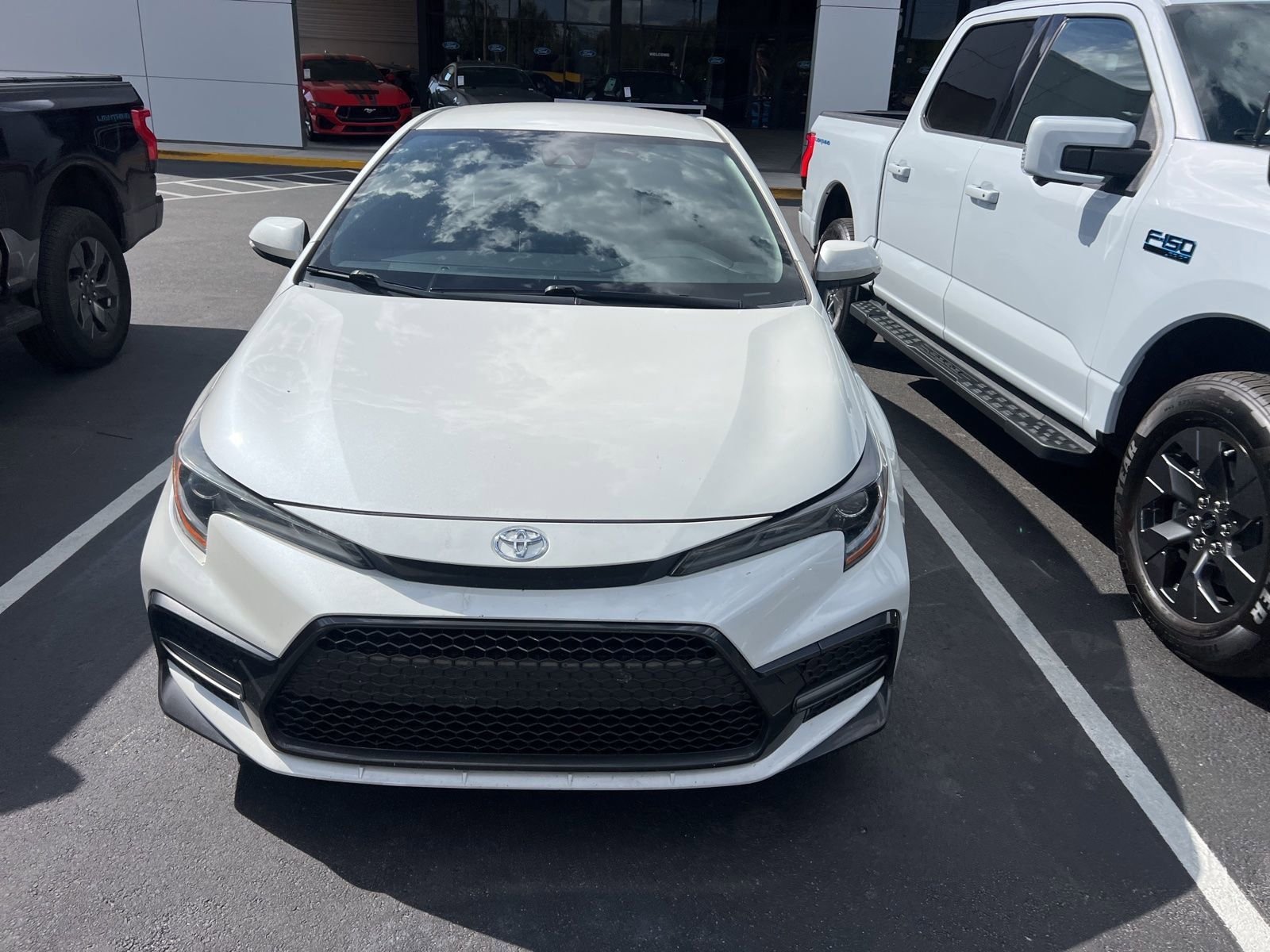 Used 2021 Toyota Corolla SE with VIN JTDS4MCEXMJ079205 for sale in Spring Hill, FL