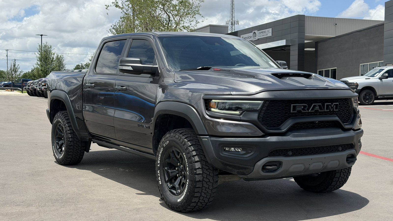Used 2022 Granite Crystal Metallic Clearcoat Ram TRX image 3