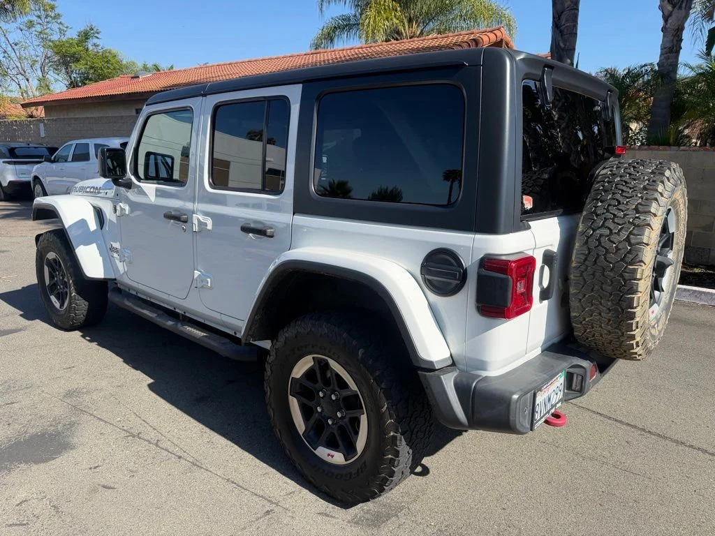 Used 2021 White Jeep Unlimited Rubicon image 9