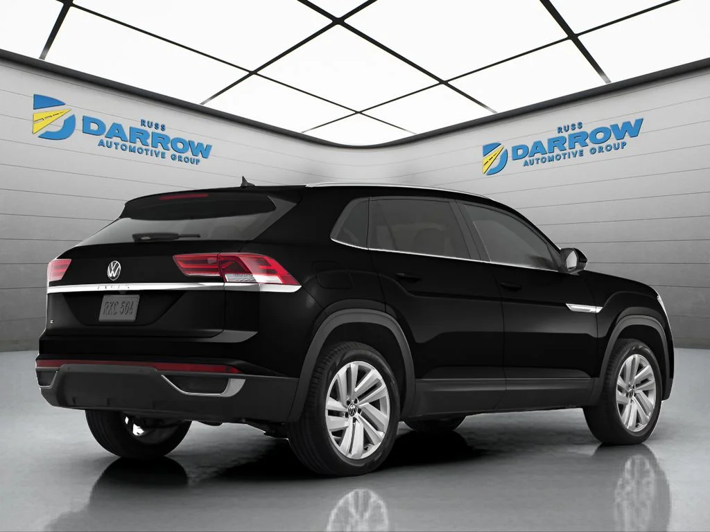 Used 2020 Black Volkswagen 3.6L V6 SEL image 3