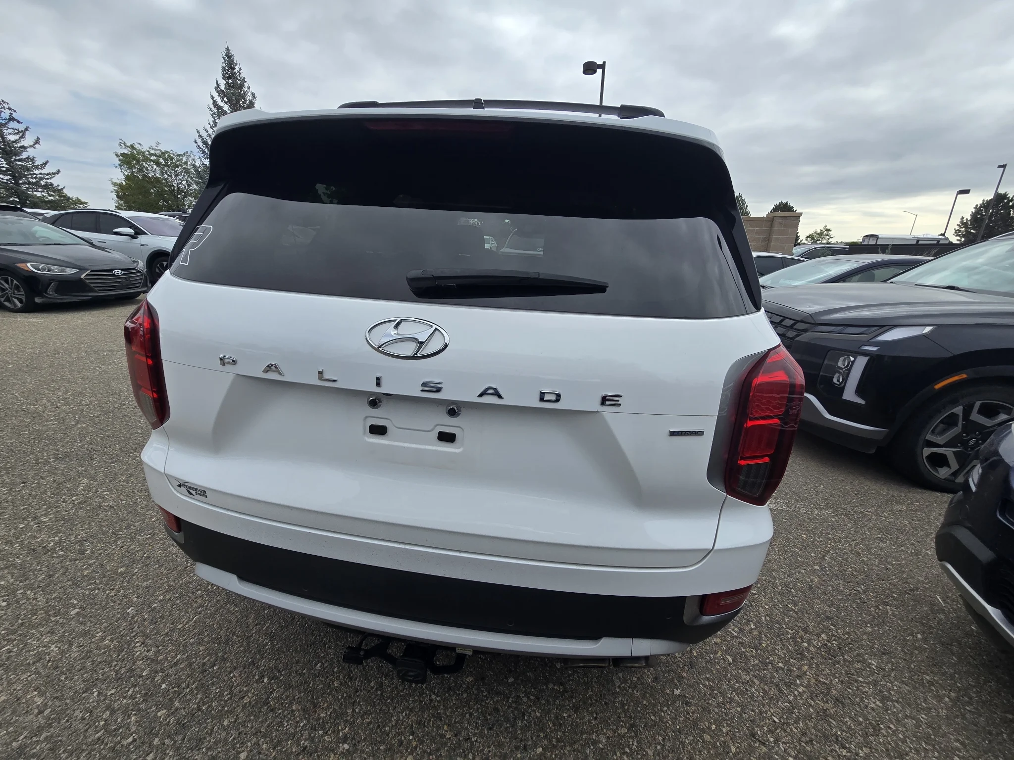 Used 2022 Hyper White Hyundai SEL image 15