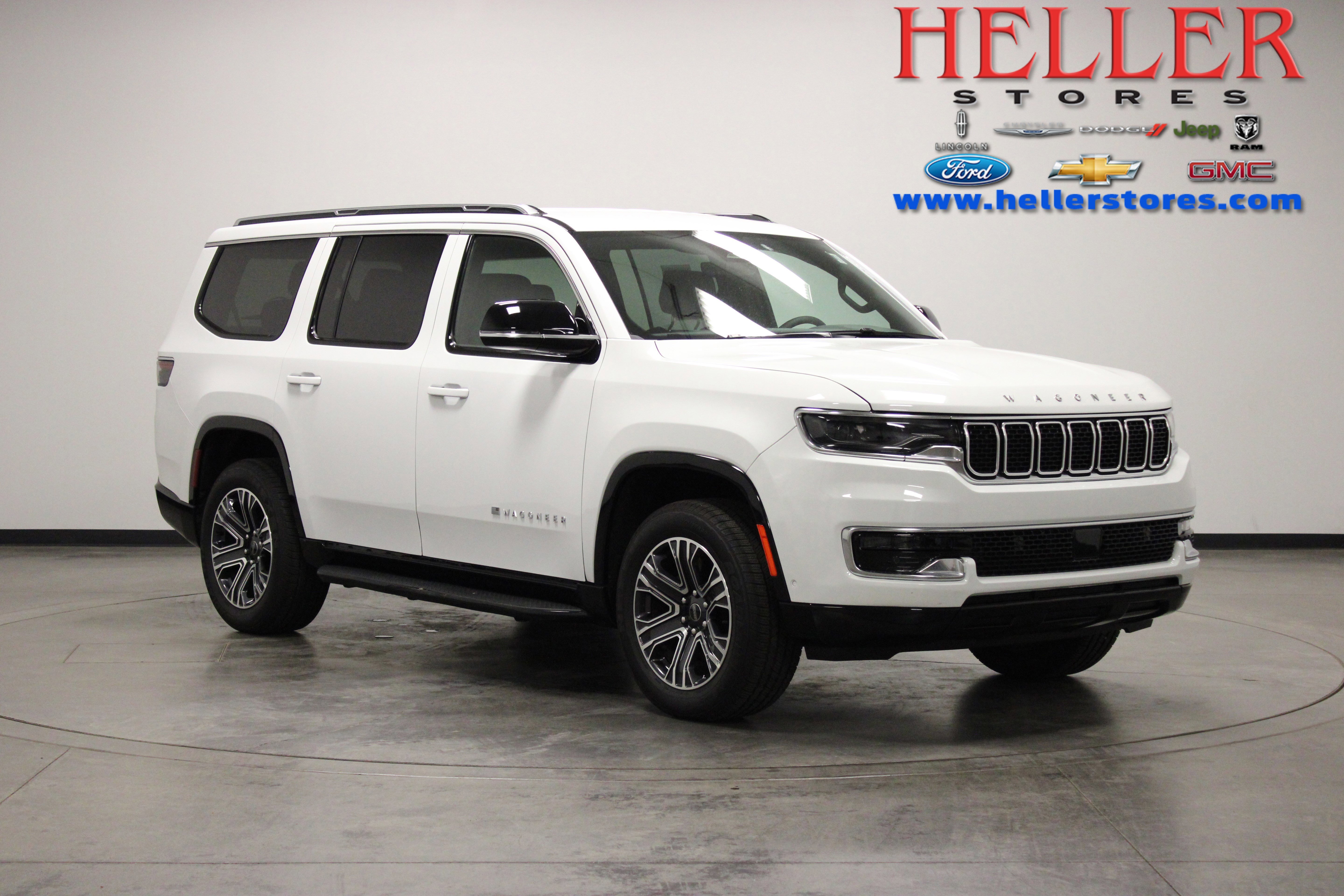 Used 2025 Bright White Clearcoat Jeep Series II image 1