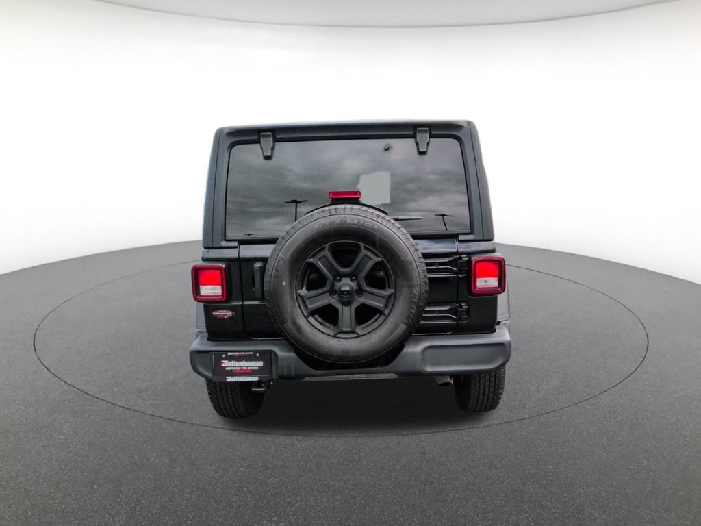 Certified Used 2022 Black Jeep Unlimited Sport S image 8