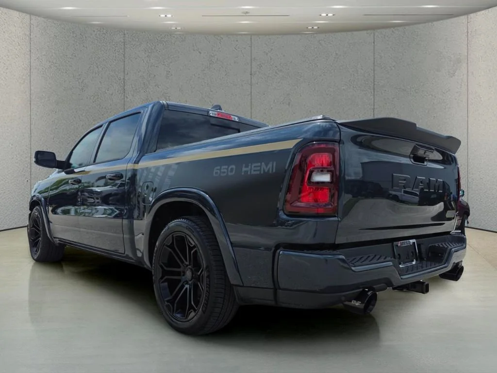 New 2026 Forged Blue Metallic Exterior Paint RAM Big Horn image 6