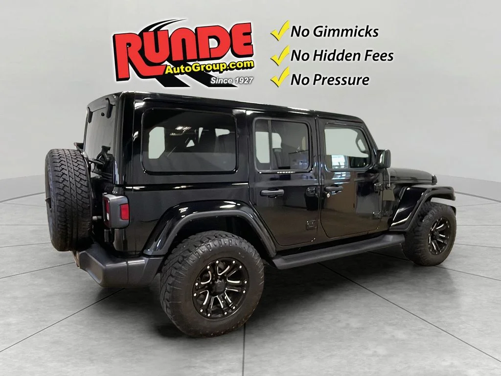 Used 2021 Black Jeep Unlimited Altitude image 5
