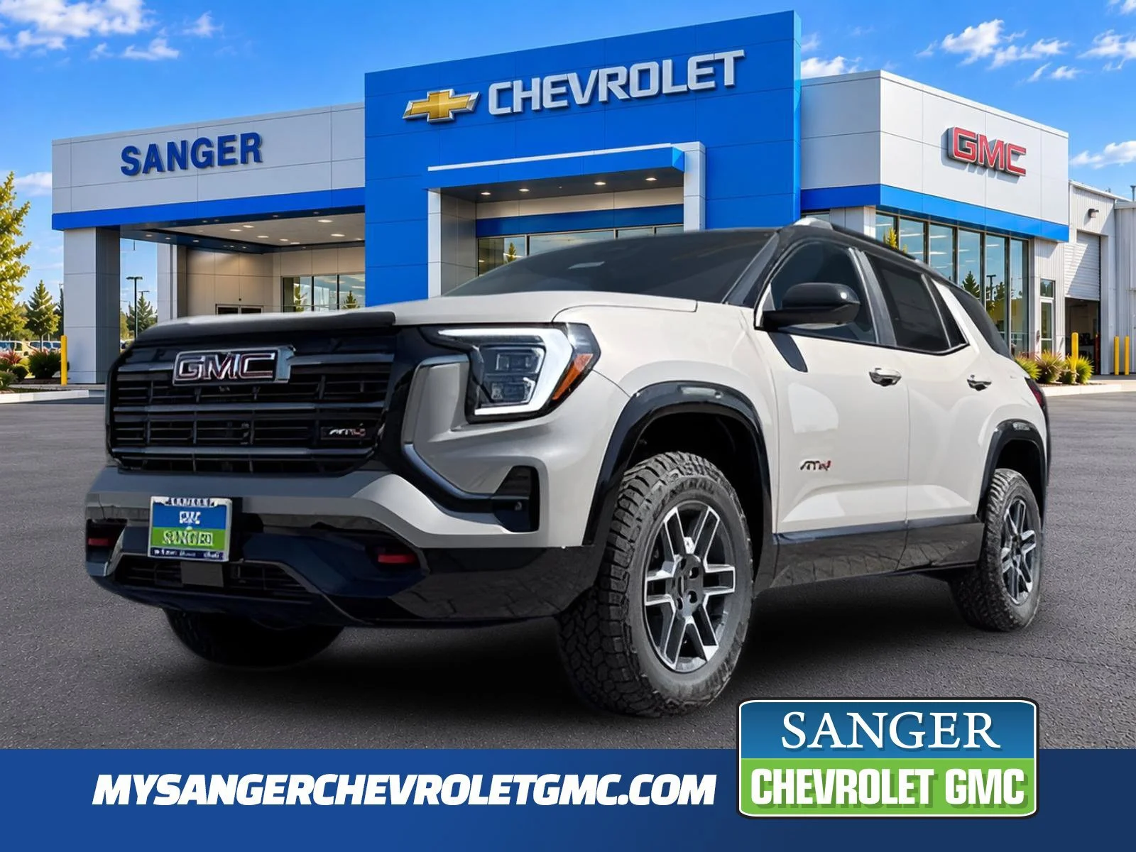 New 2026 Riverstone Metallic GMC AT4 image 1
