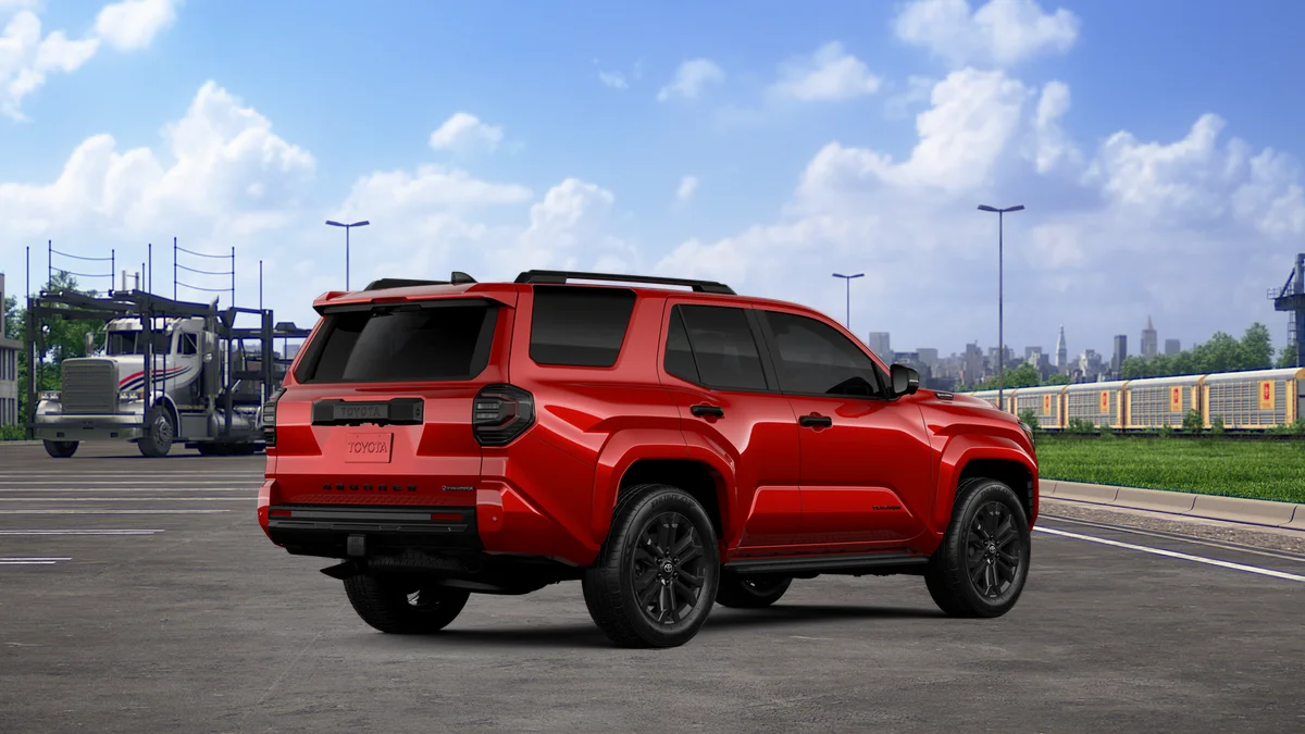 New 2026 Supersonic Red <sup>1</sup> Toyota 4Runner Platinum image 12