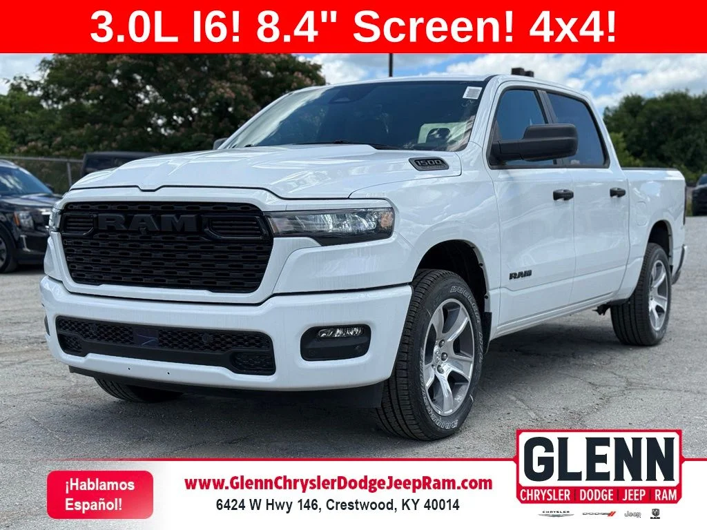 New 2026 Bright White Clearcoat RAM Express image 1