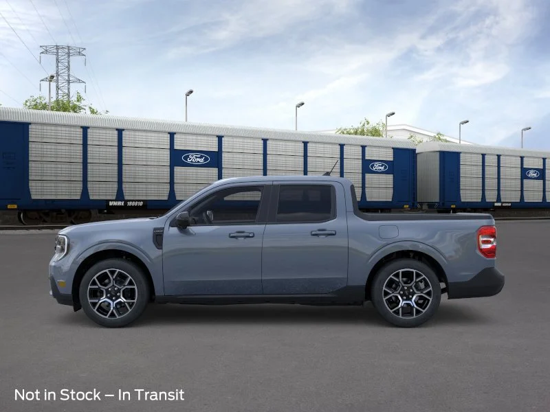 New 2026 Azure Gray Metallic Tri-Coat Ford Lariat® image 3