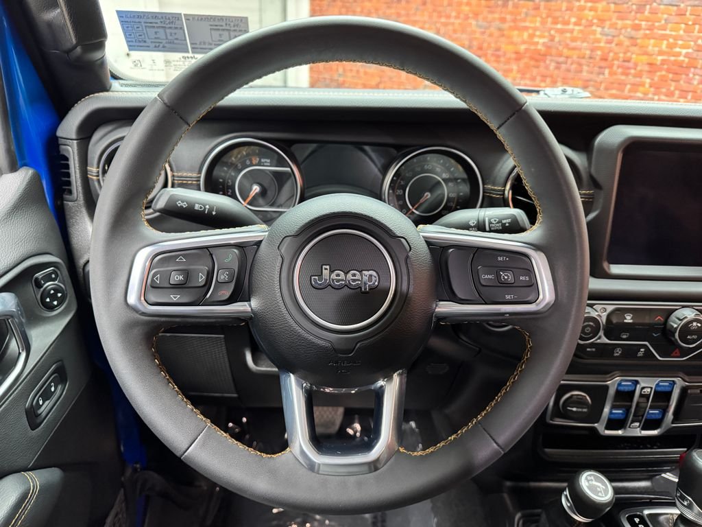 Certified Used 2023 Blue Jeep Overland image 13