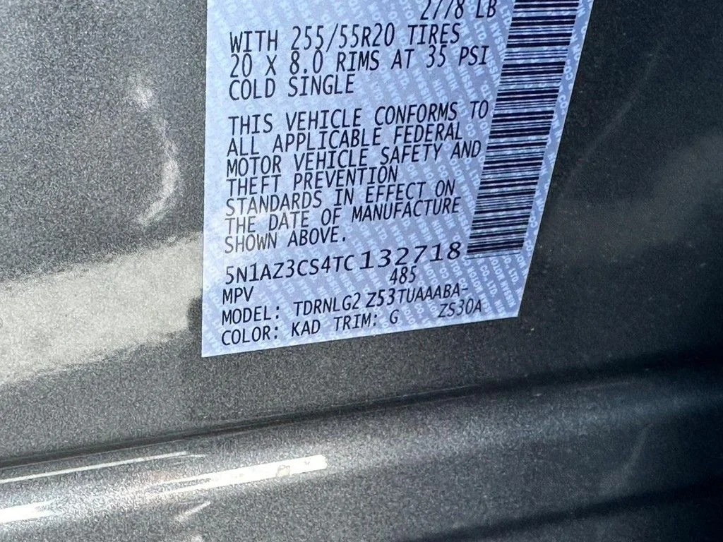New 2026 Gun Metallic Nissan SL image 16