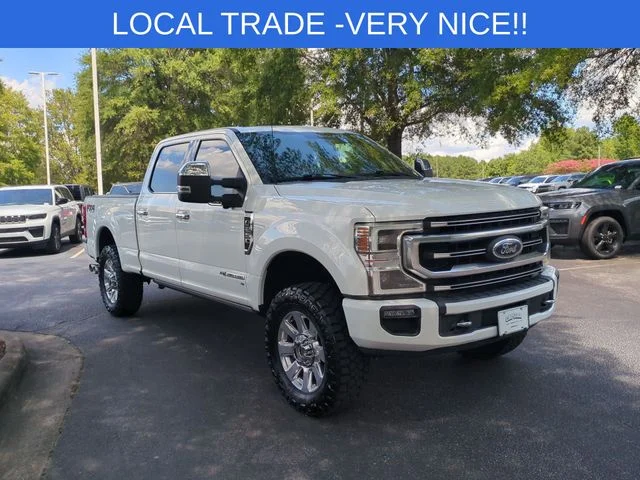 Used 2022 White Ford Platinum image 7