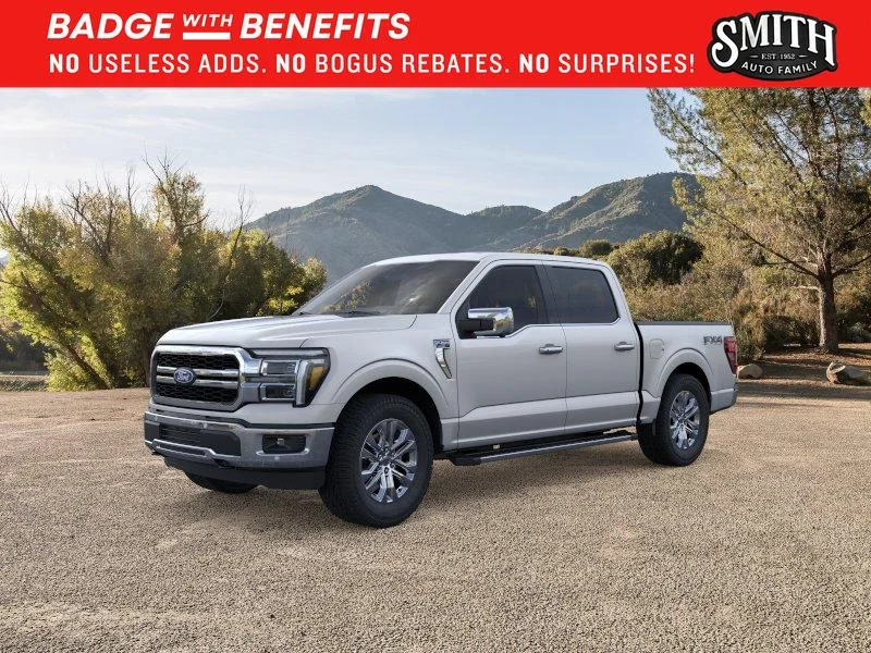 New 2026 Iconic Silver Metallic Ford Lariat® image 1