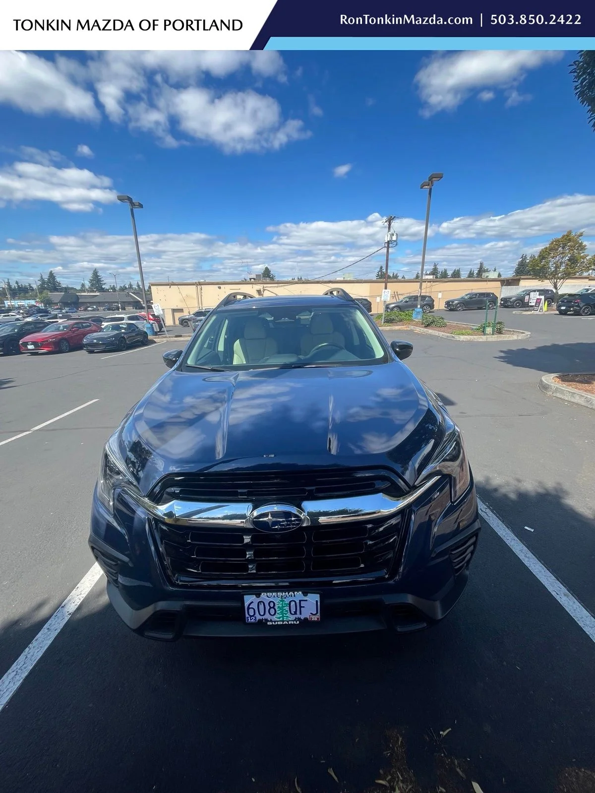 Used 2024 Cosmic Blue Pearl Subaru Limited image 1
