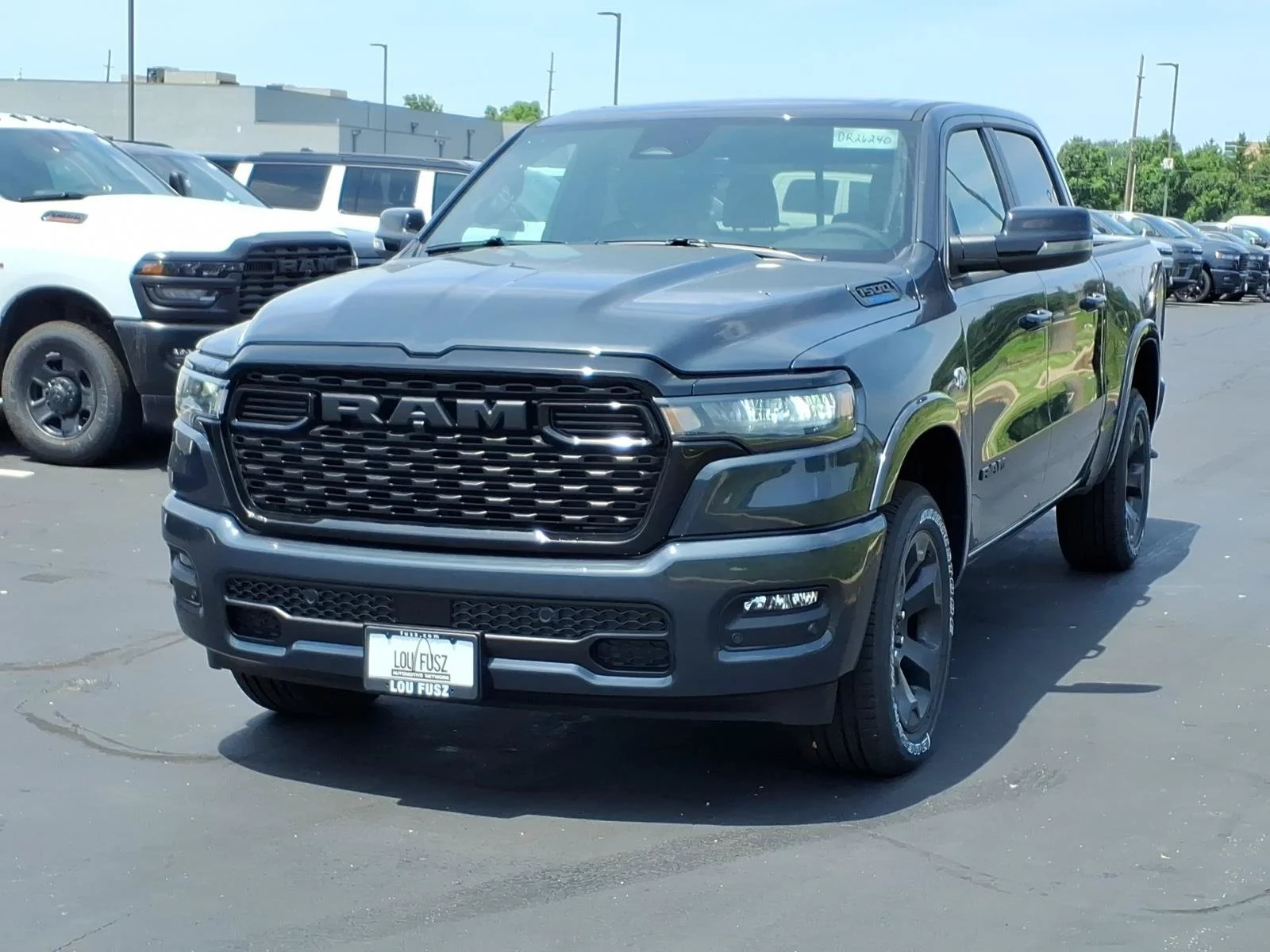 New 2026 Forged Blue Metallic Exterior Paint RAM Big Horn/Lone Star image 2