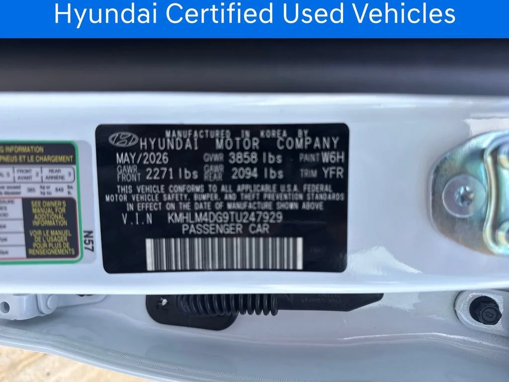 Certified Pre-Owned 2026 Hyundai Elantra SEL Sport
