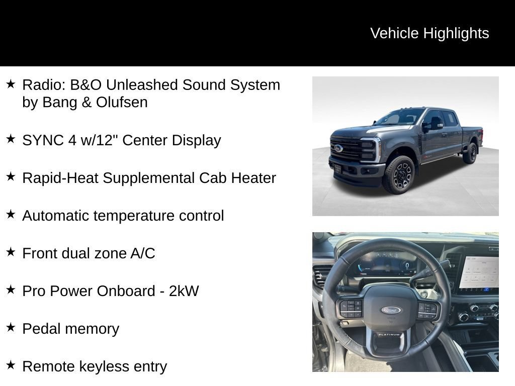 2026 Ford F-350 Super Duty Platinum - Photo 16