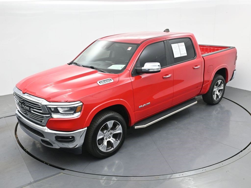 Used 2022 Flame Red Clearcoat Ram Laramie image 18