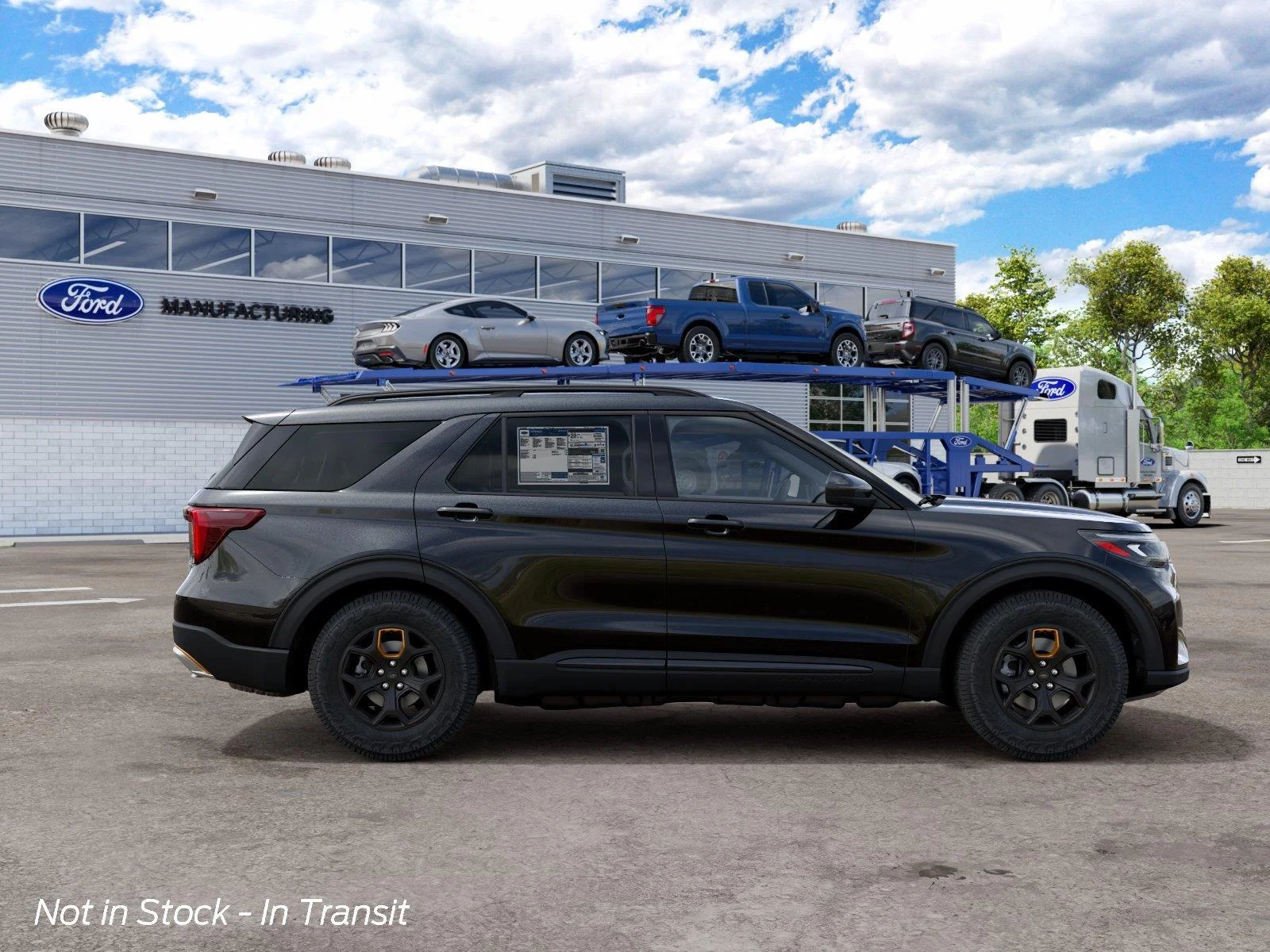 New 2027 Agate Black Metallic Ford Tremor® image 8