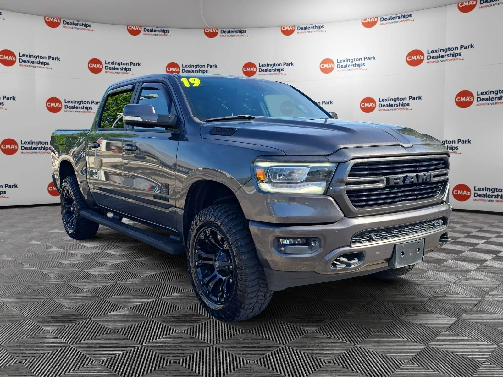 Used 2019 Granite Crystal Metallic Clearcoat Ram Big Horn/Lone Star image 1