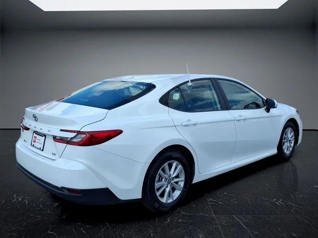 Certified Used 2025 White Toyota LE image 3