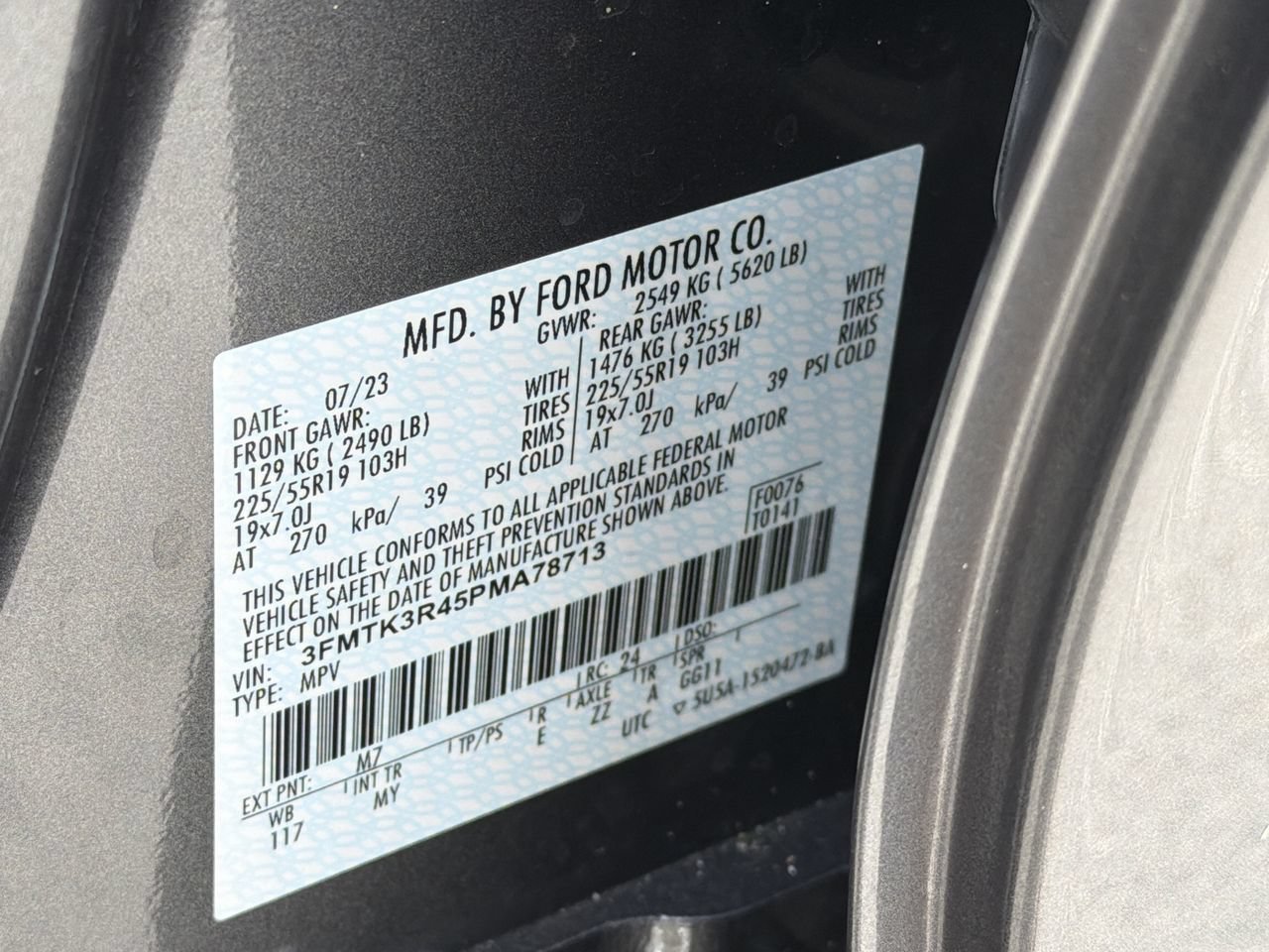 Certified Used 2023 Gray Metallic Ford Premium image 34