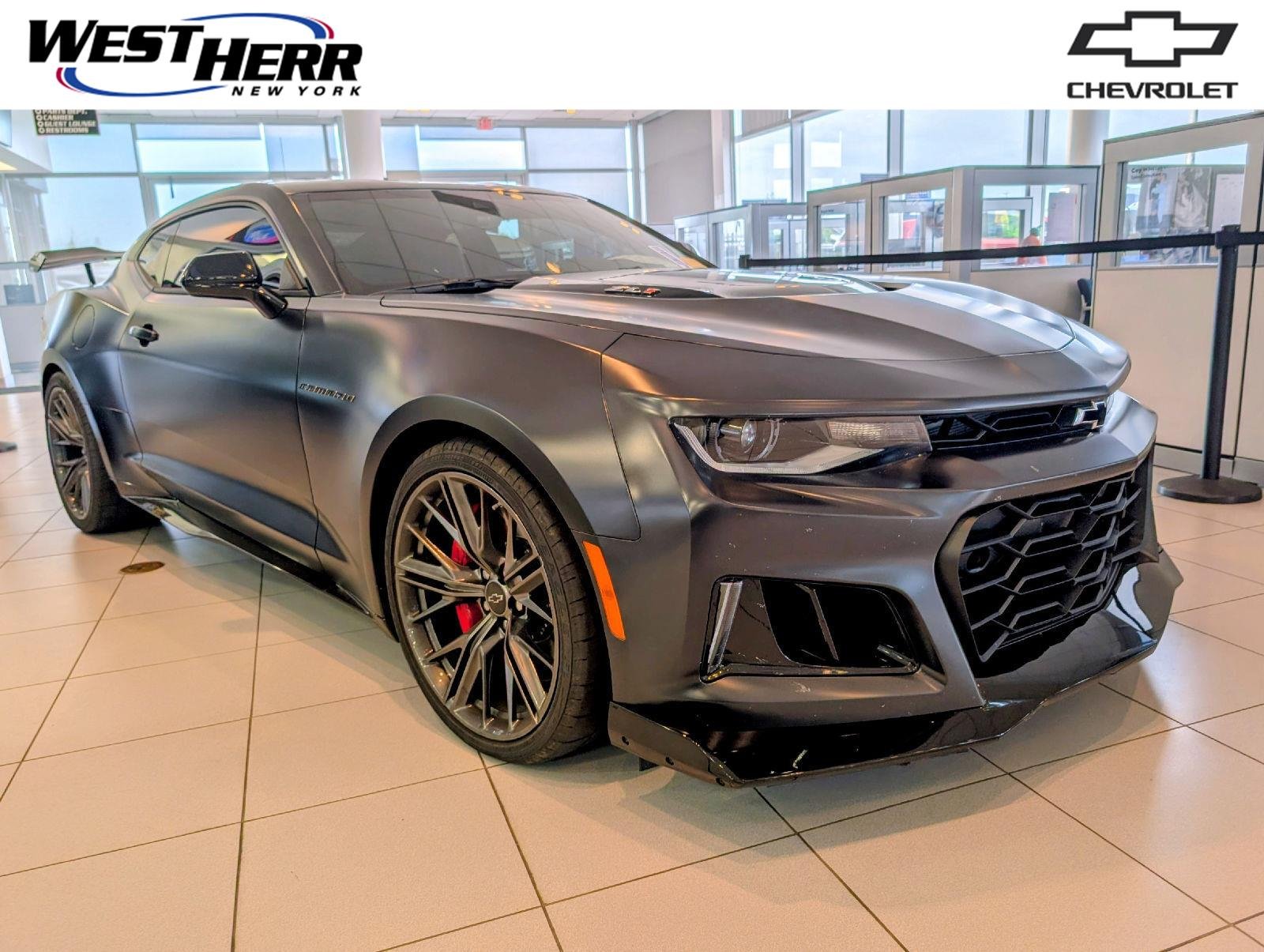 Used 2024 Panther Black Matte Chevrolet ZL1 image 1