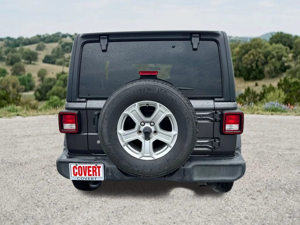 Used 2020 Gray Jeep Unlimited Sport S image 9
