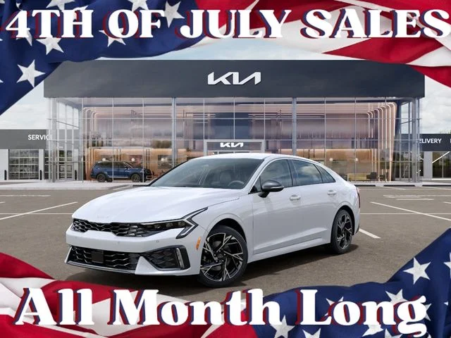New 2026 Snow White Pearl Kia GT-Line FWD image 1