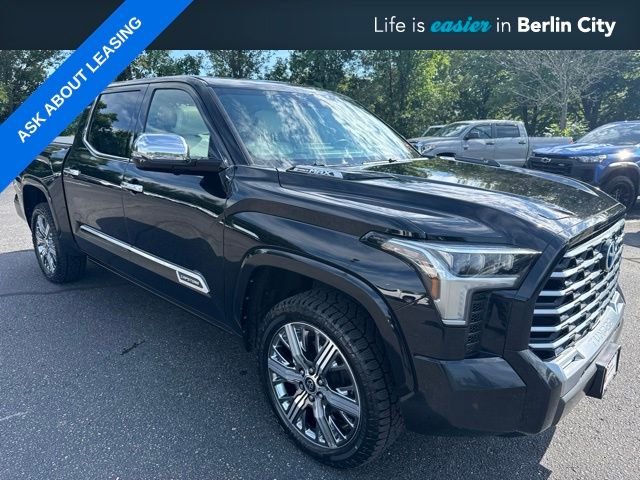 Certified Used 2023 Midnight Black Metallic Toyota Capstone image 1