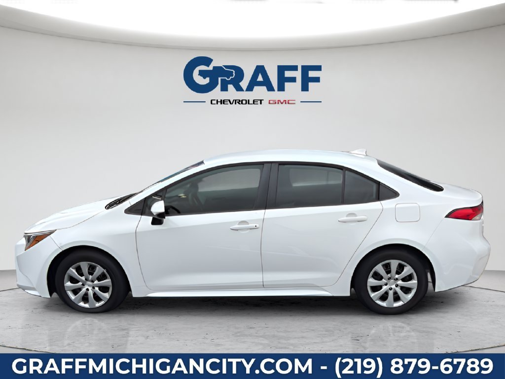 Used 2024 White Toyota LE image 2