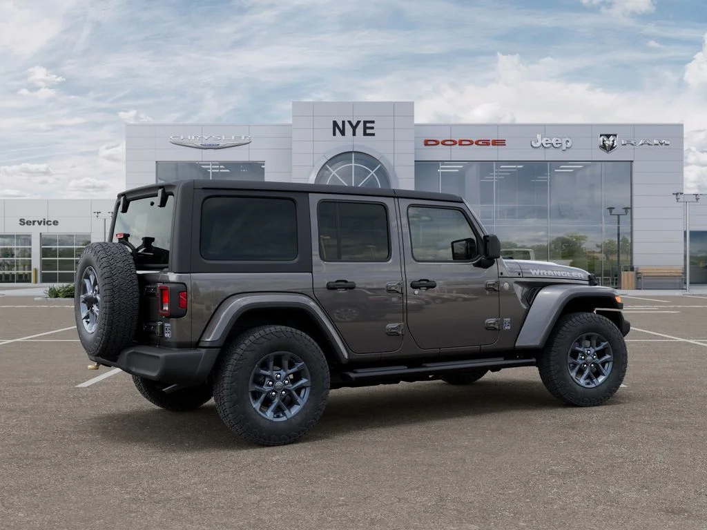 New 2026 Granite Crystal Metallic Clearcoat Jeep 85th Anniversary Edition image 4