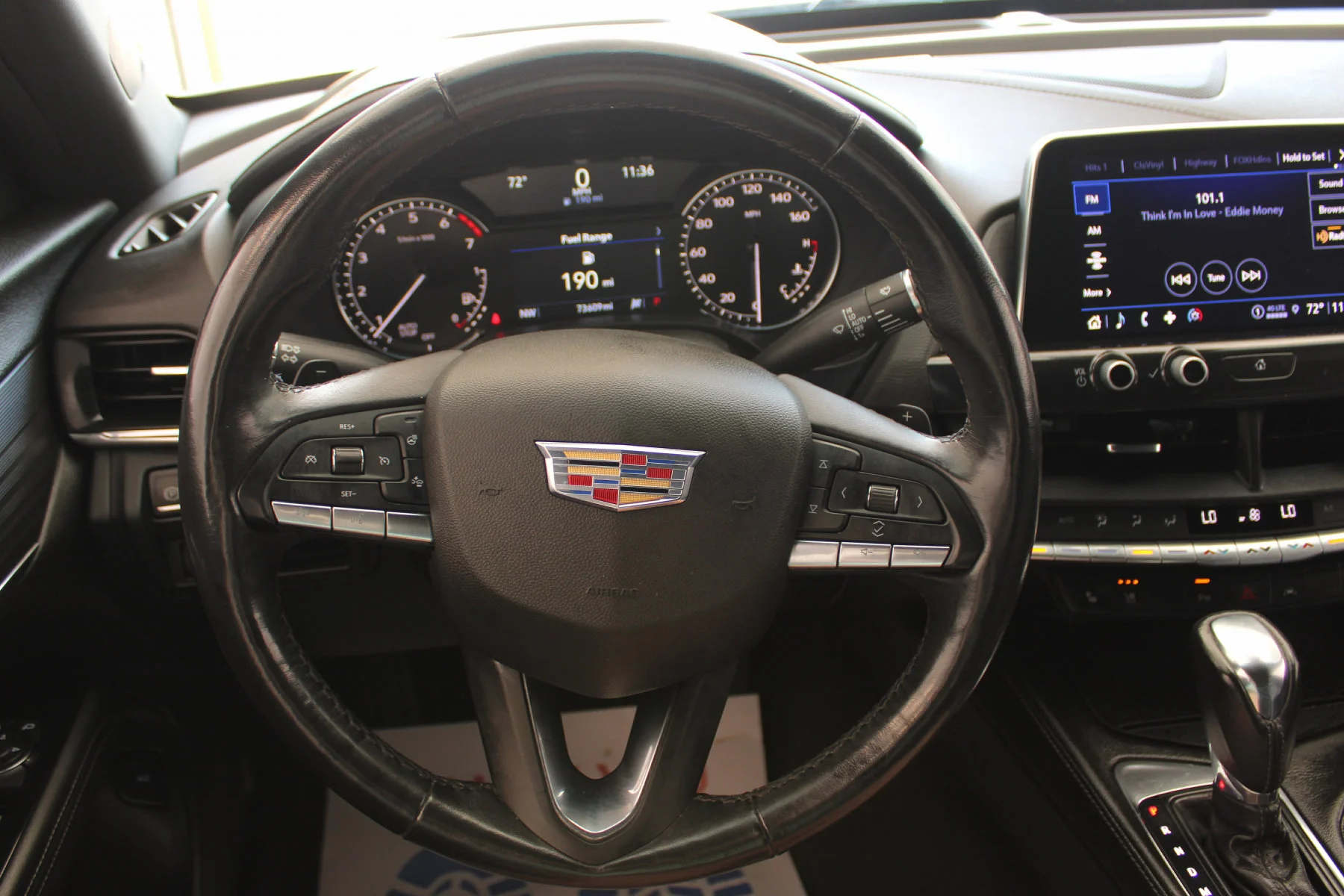 Used 2023 Summit White Cadillac 4dr Sdn Premium Luxury image 7