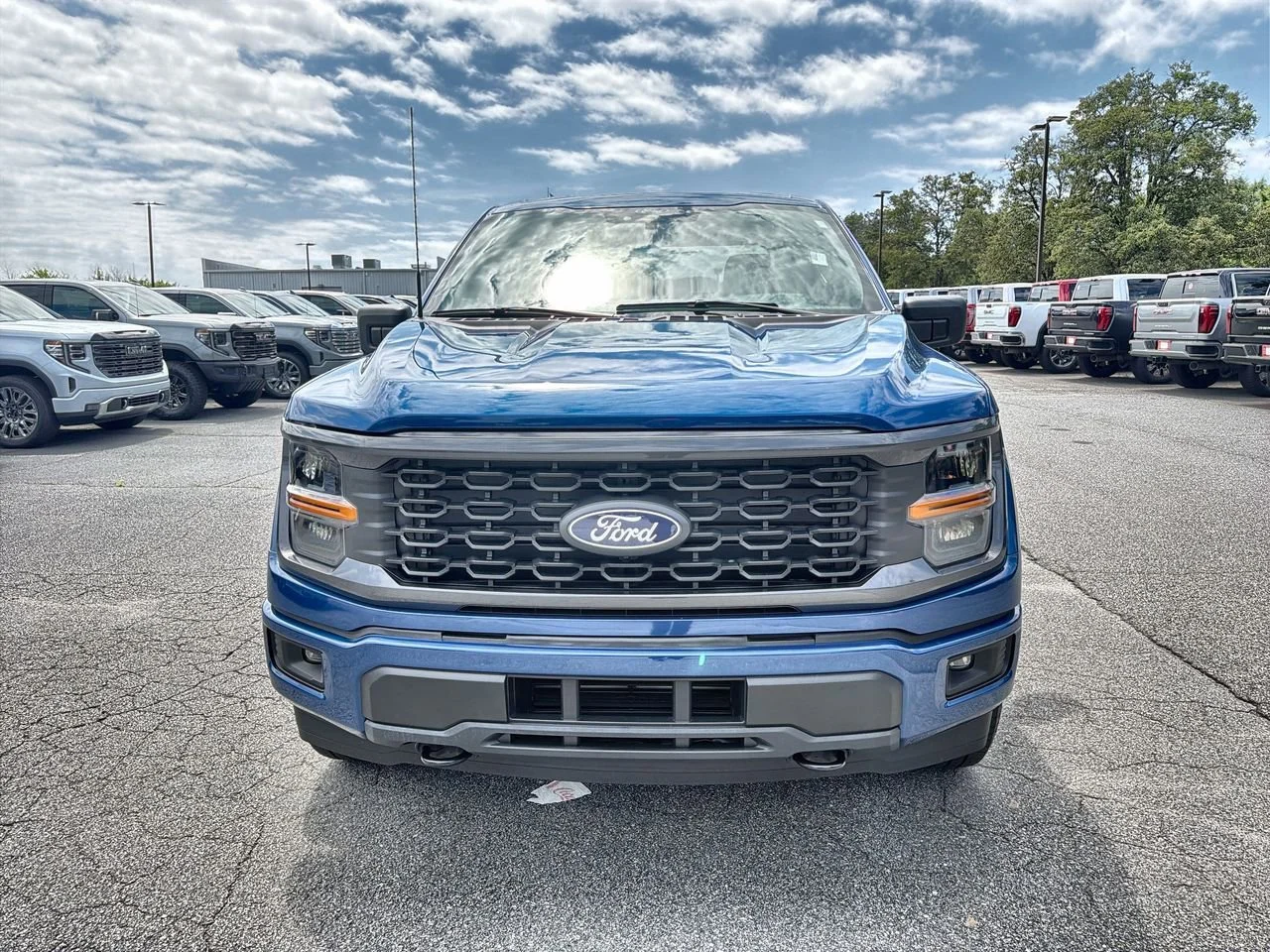 Used 2024 Blue Ford STX image 3