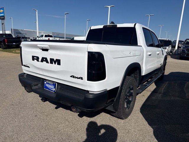 Used 2019 Bright White Clearcoat Ram Rebel image 8