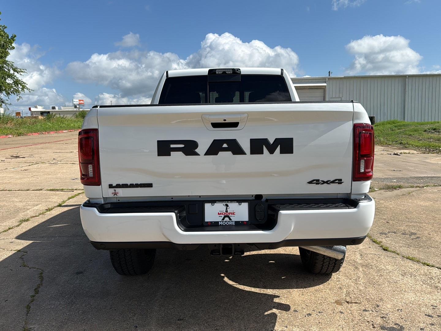 New 2026 Bright White Clear-Coat Exterior Paint RAM Laramie image 6