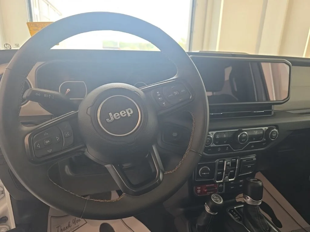 Used 2024 Bright White Clearcoat Jeep Willys image 14