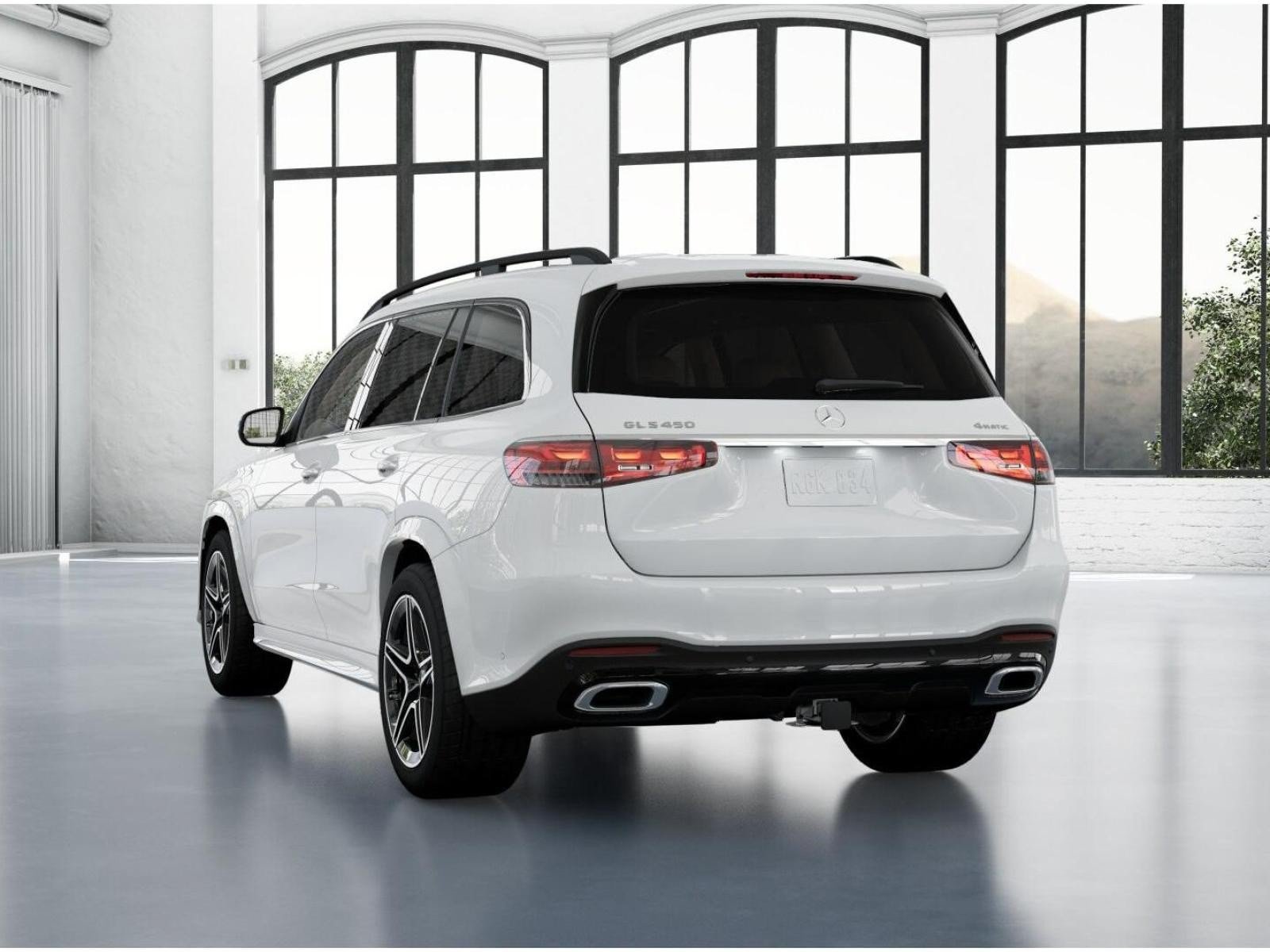 New 2026 Polar White Mercedes-Benz GLS 450 4D Sport Utility 4MATIC® image 70