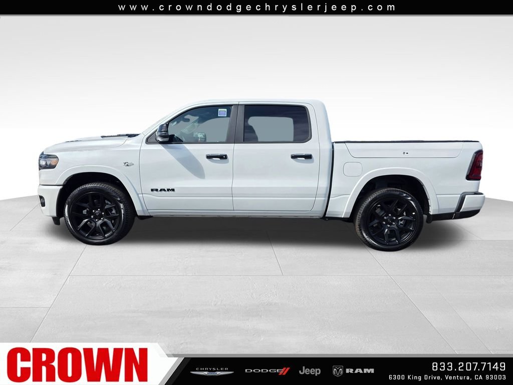 New 2026 Ivory White Tri-Coat Pearl-Coat Exterior Paint RAM Laramie image 8